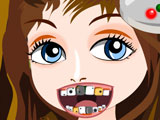 Современная девушка у дантиста