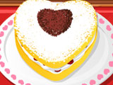 Склонность к десертам: торт на Святого Валентина