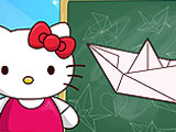 Хелло Китти: класс оригами