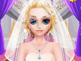 Принцесса Лиза в свадебном салоне